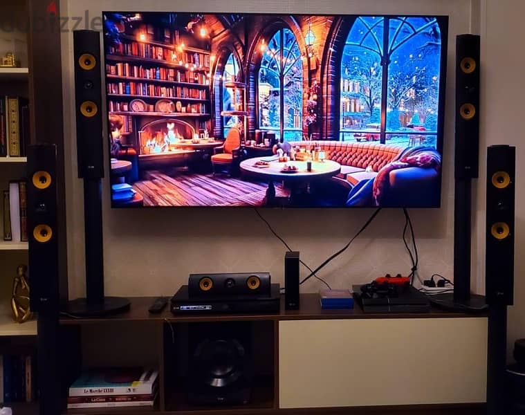 مسرح منزلي LG 3D BLU-RAY WIRELESS HOME THEATER MODEL NO. : BH7540TW 7