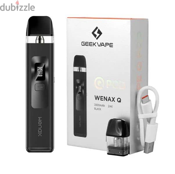 WENAX Q MINI GEEK VAPE  وينكس كيو من جيك فيب جديد متبرشم 1