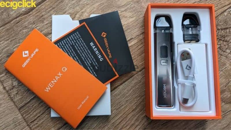 WENAX Q MINI GEEK VAPE  وينكس كيو من جيك فيب جديد متبرشم 5