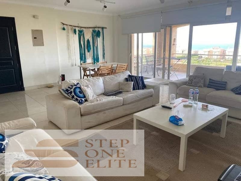 Bought a 2-room apartment in Ain Sokhna, prime location, fully finished 5