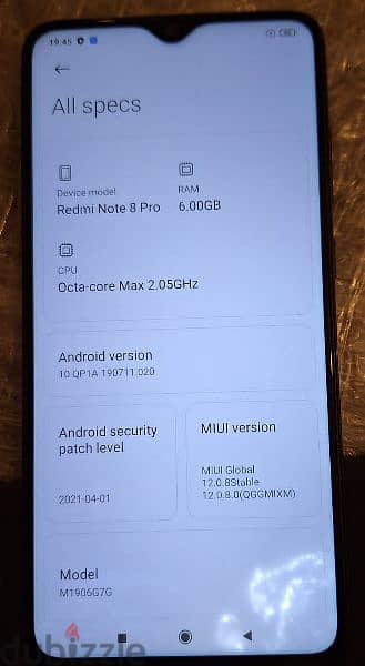 redmi Note 8 Pro ريدمى نوت 8 برو 3