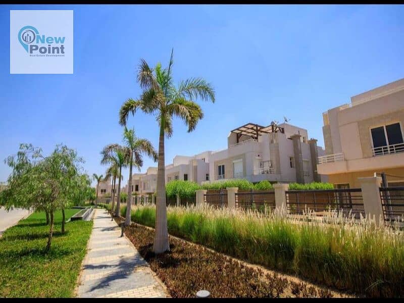 Receive immediately a duplex with a garden of 175 m in front of the International Medical Center in Al-Borouj in New Heliopolis 2