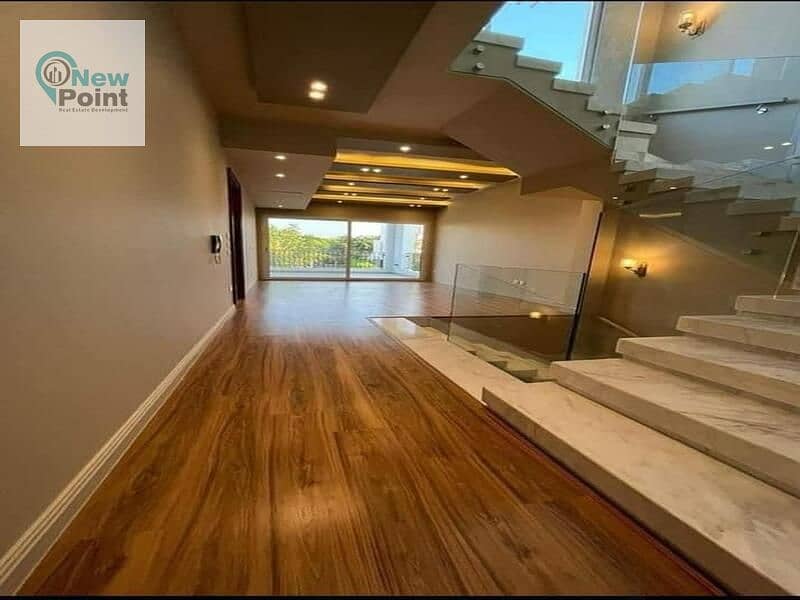 Prime location penthouse for sale in Patio Sola Compound, Shorouk City, the latest project of La Vista Company 0