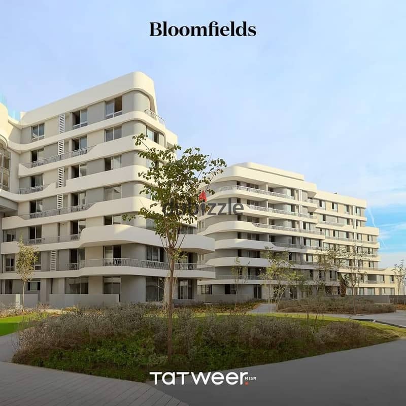 Fully Finished Apartment with a 5% Down Payment in the Best Location in Future City, near Madinaty and the airport, in Bloomfields Compound by Tatwer 10