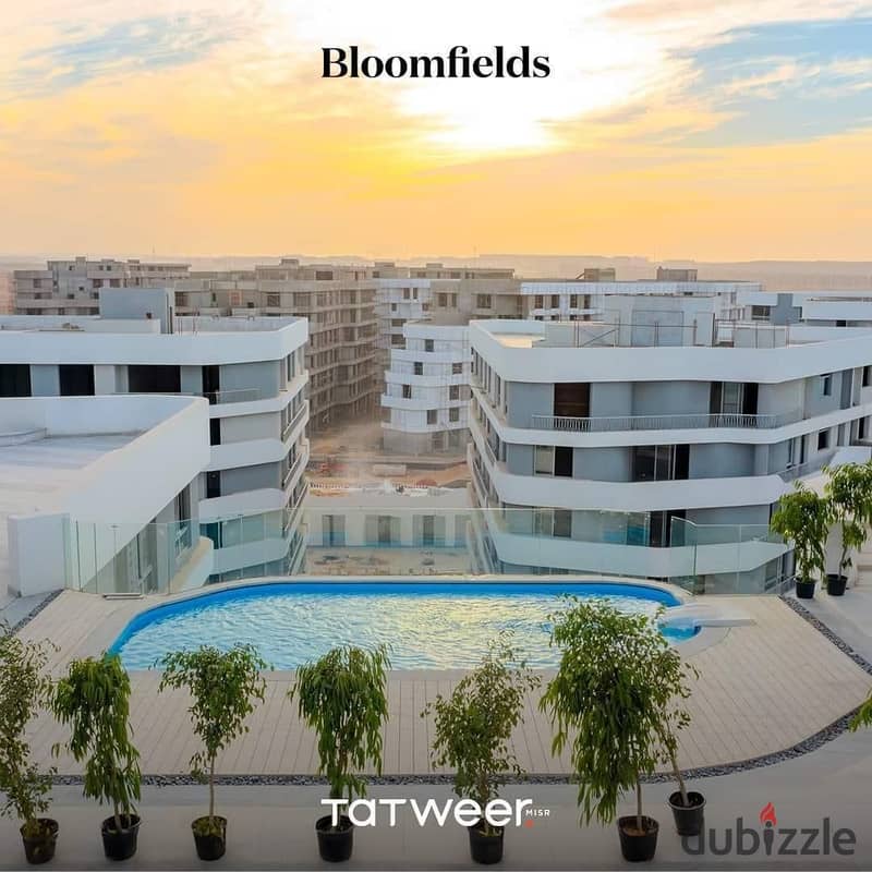 Fully Finished Apartment in Bloomfields Compound by Tatweer masr with a 5% Down Payment in the Best Location in Future City, near Madinaty, the airpor 11