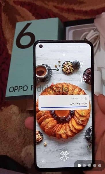 opoo Reno6 128g ram8+8 بالكرتونة فابرييييكة كسر الزيروووو 1