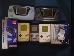 أجهزة  جيم بوى وكلر وسيجا يابانى من النوادر Gameboy  made in Japan