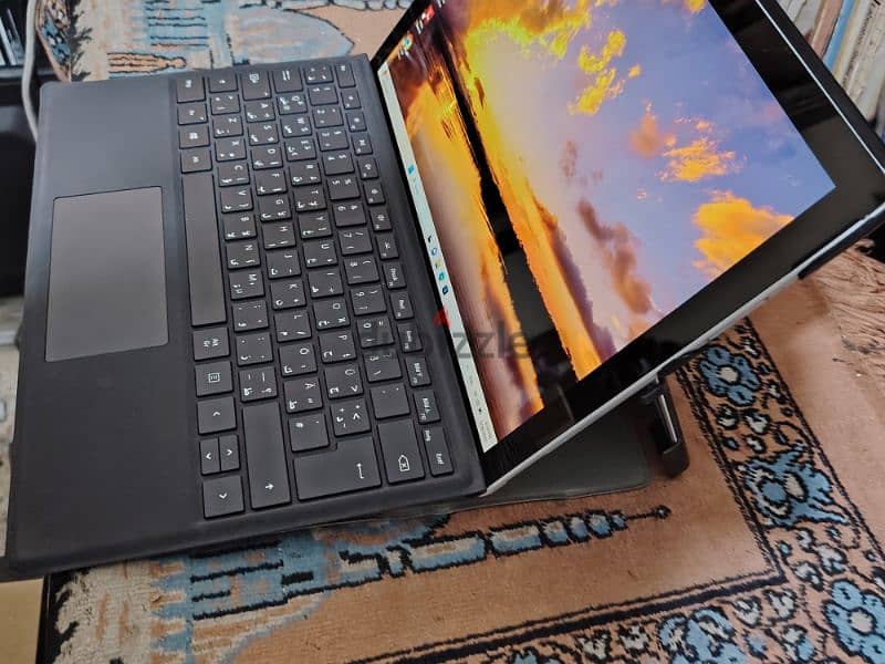 سيرفس برو6 زيرو البطاريهSurface pro 6 15 8350u 8g ram 256g m2 100% 1