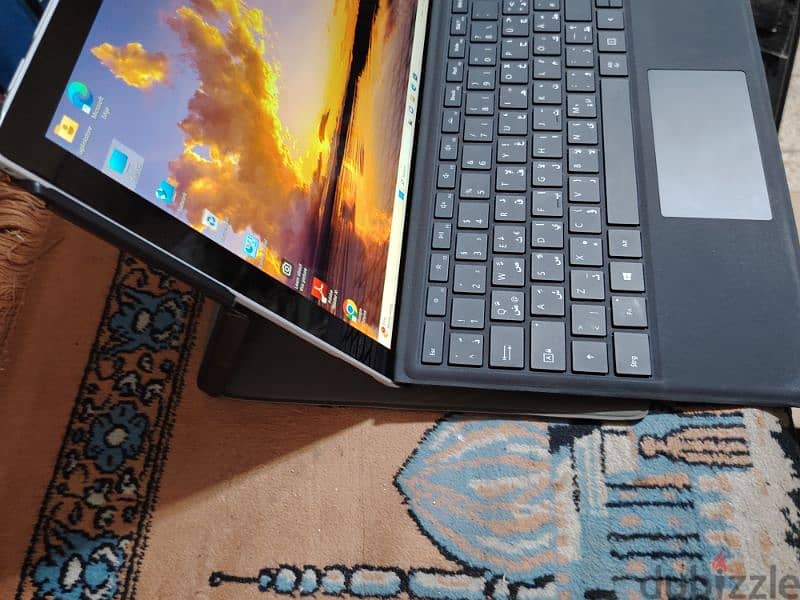 سيرفس برو6 زيرو البطاريهSurface pro 6 15 8350u 8g ram 256g m2 100% 2