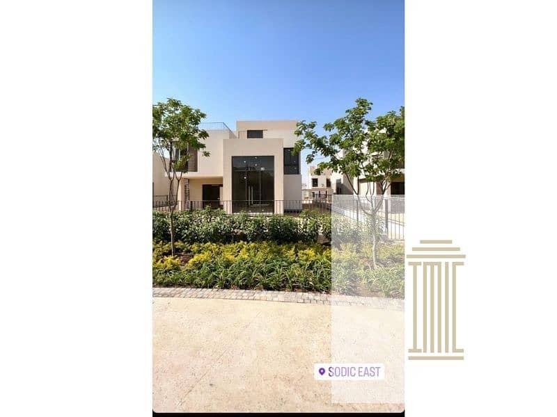 Stand-alone villa, ultra super luxury finishing, 392 meters, with private pool, wide garden view, 5 rooms, 5% down payment, 10-year installment 14