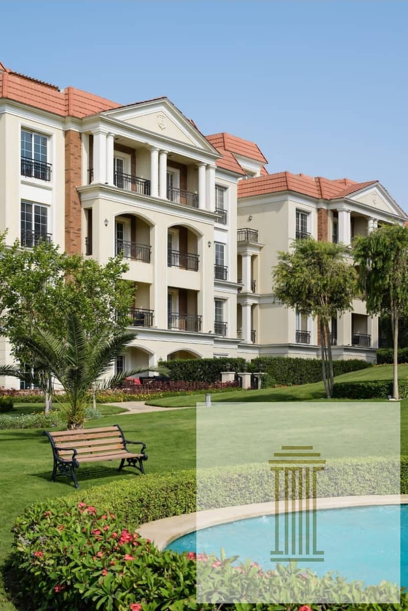 3-bedroom apartment, super luxurious, sea view, garden view, for sale in Regent’s Square Compound, installments over 7 years 11