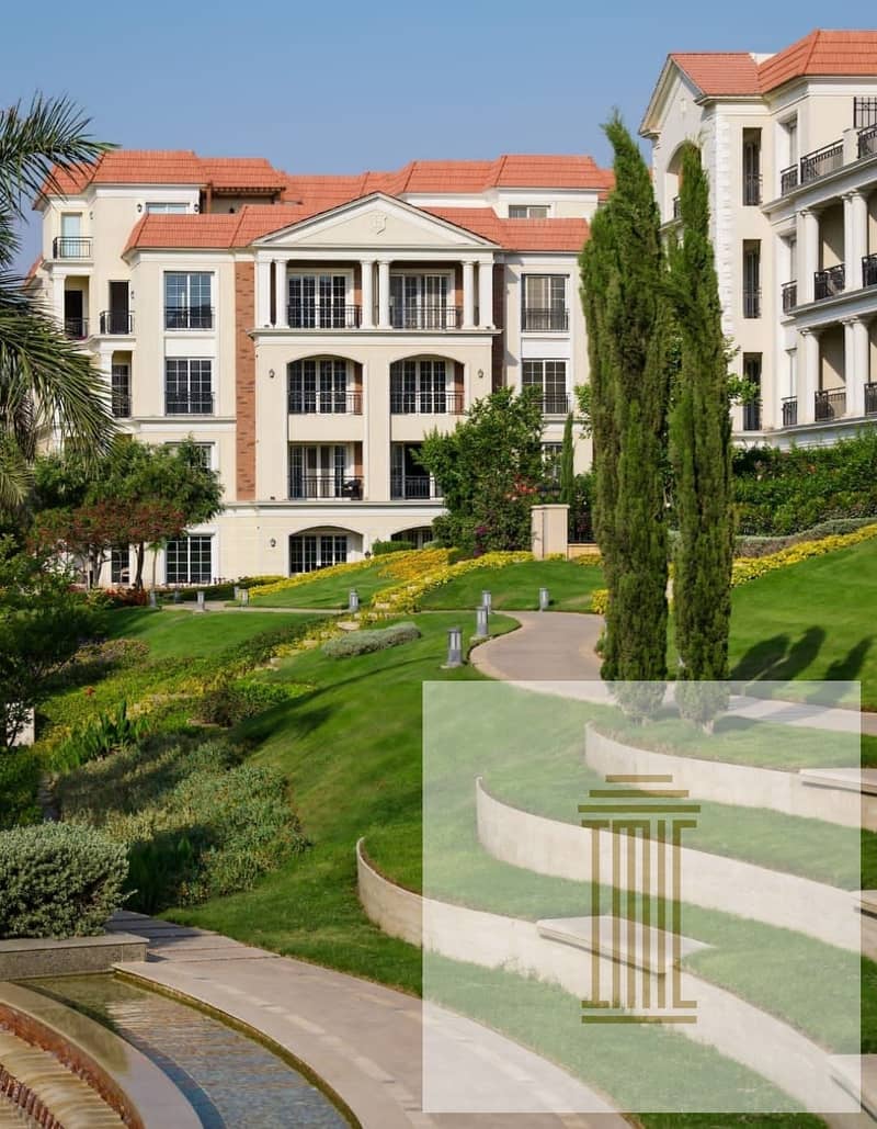 3-bedroom apartment, super luxurious, sea view, garden view, for sale in Regent’s Square Compound, installments over 7 years 12