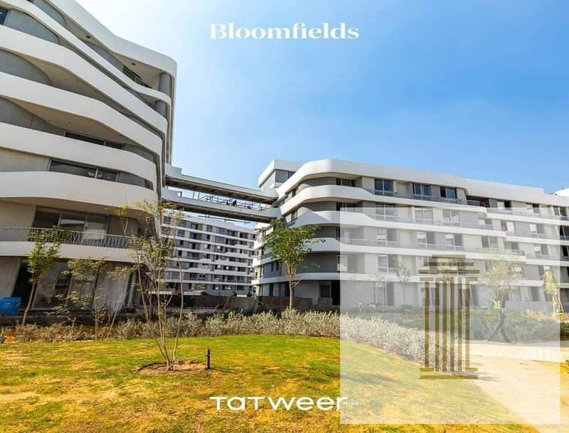 Apartment 180 m2, ultra super deluxe finishing, delivery in one year, Bloomfields Compound, next to Madinaty, 5% down payment, installments over 10 ye 6