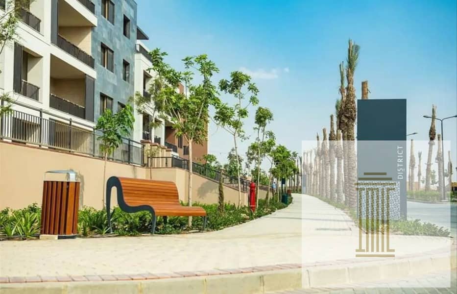 Fully Finished Garden view Apartment for Sale in District 5- Prime Location- 7 year installments- early delivery in less than 3 months 12