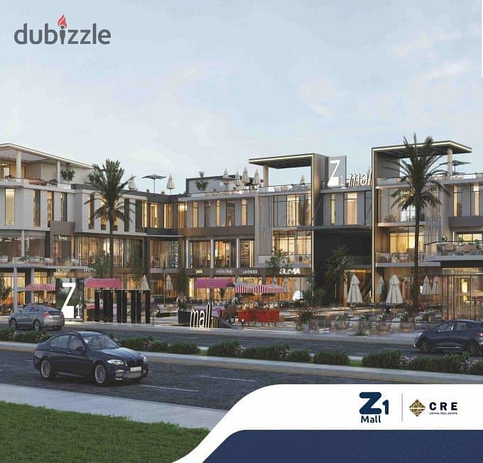 Own your Fully finished administrative , office at z1 Mall, in shorouk City, 5 minutes away from Sodic New Heliopolis . 3