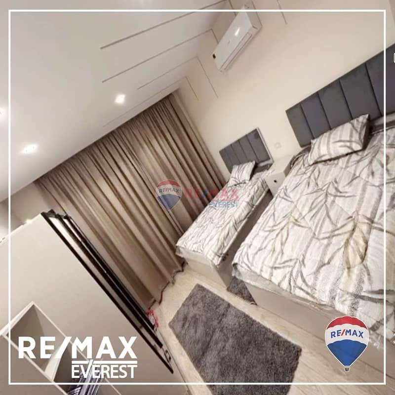 A unique furnished Twinhouse For Rent in El Patio Zahraa - Sheikh Zayed 3