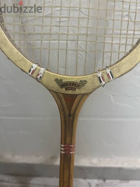 مضرب تنس انتيك - antique tennis racquet 1