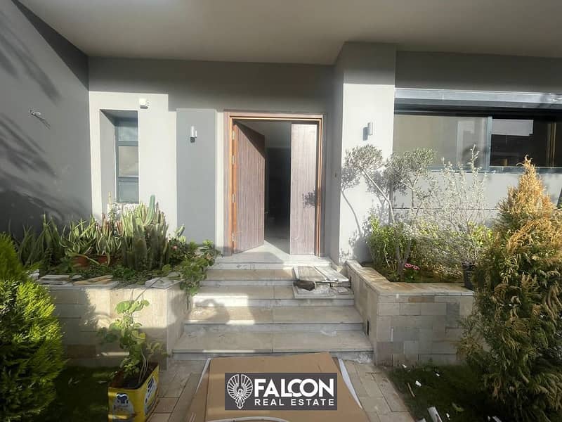 3 bedroom ground floor apartment with garden for sale in installments in the first compound 1