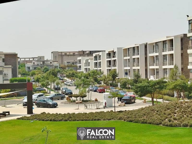 3 bedroom ground floor apartment with garden for sale in installments in the first compound 6