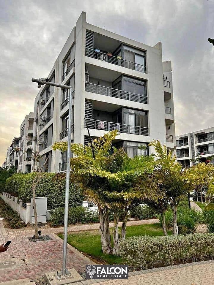 3 bedroom ground floor apartment with garden for sale in installments in the first compound 7