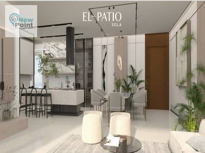 Penthouse for sale in El Patio Sola La Vista Elsherouk directly on suez road