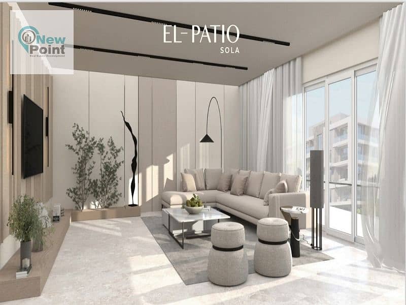 Penthouse for sale in El Patio Sola La Vista Elsherouk directly on suez road 3