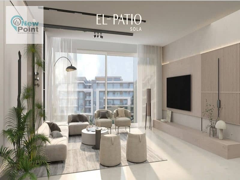 Penthouse for sale in El Patio Sola La Vista Elsherouk directly on suez road 4