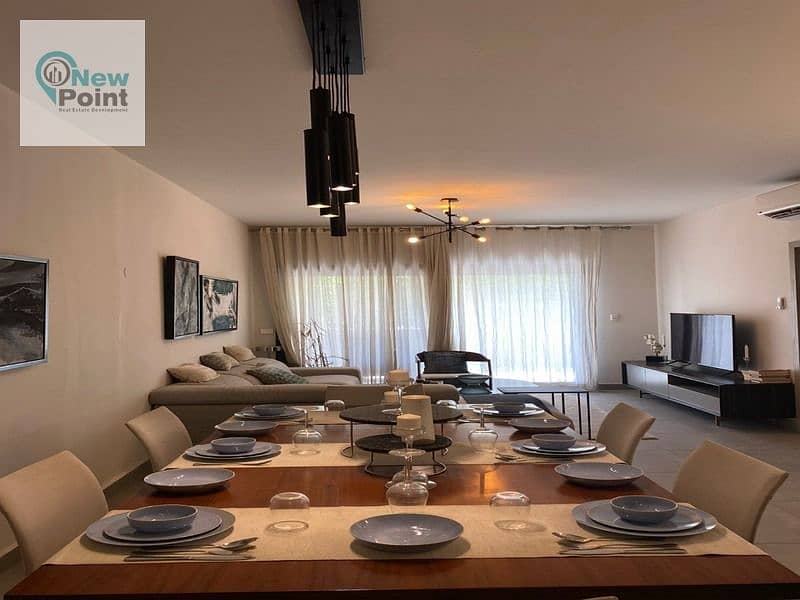 Fully finished apartment in Al Burouj Compound, ready for delivery soon, with installments over 6 years, with a down payment of only 292 thousand 10