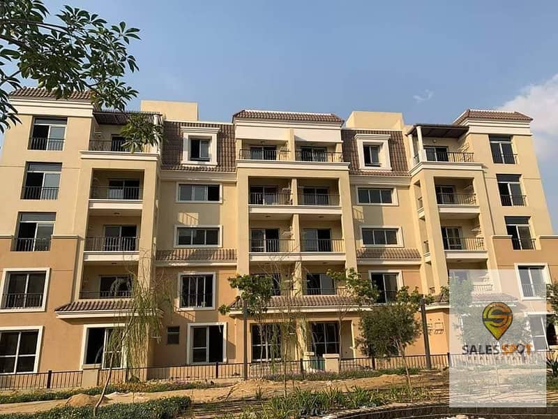 Own a 155-meter apartment with a 42% discount in a compound in front of Madinaty - Sarai compound 1