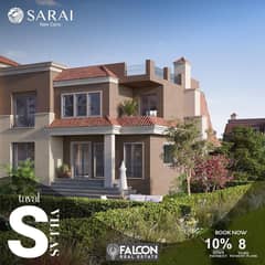 A 3-storey villa for sale with installments over 8 years in Saray, Mostaqbal City, in front of New Cairo 0