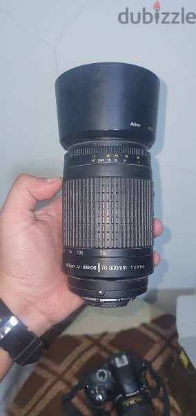 nikon d3200 with special lens 70 - 300m
نيكون دي ٣٢٠٠ 1