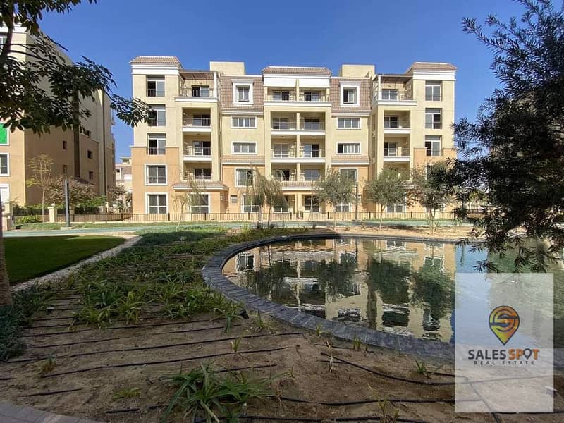 دوبلكس open view للبيع duplex with roof في كمبوند سراي sarai بخصم 42% بجوار مدينتي وبالقرب من التجمع الخامس 3