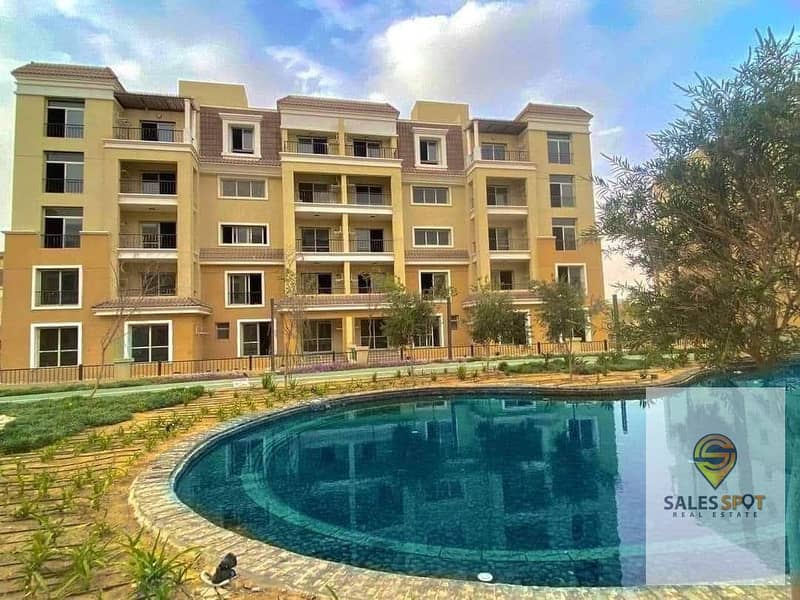 دوبلكس open view للبيع duplex with roof في كمبوند سراي sarai بخصم 42% بجوار مدينتي وبالقرب من التجمع الخامس 4