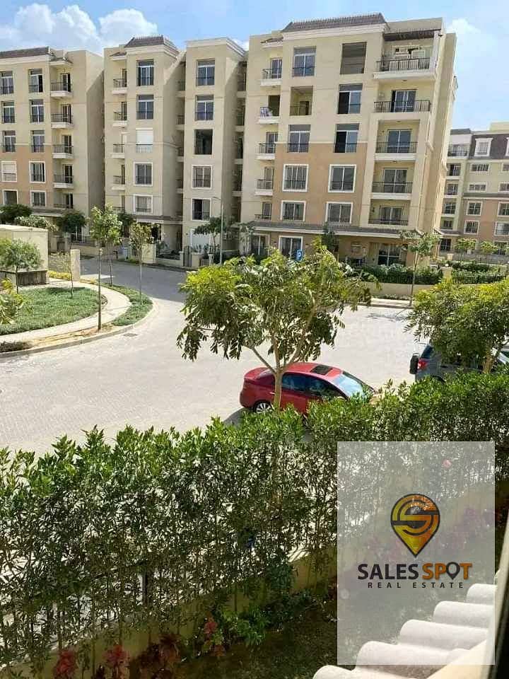 Duplex open view for sale duplex with roof in Sarai Compound with 42% discount next to Madinaty and near the Fifth Settlement 9