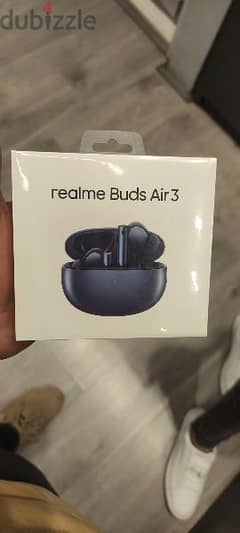 سماعة ريلمي بادز ٣ مبرشمة جديدة للبيع - Realme Buds 3 for sale