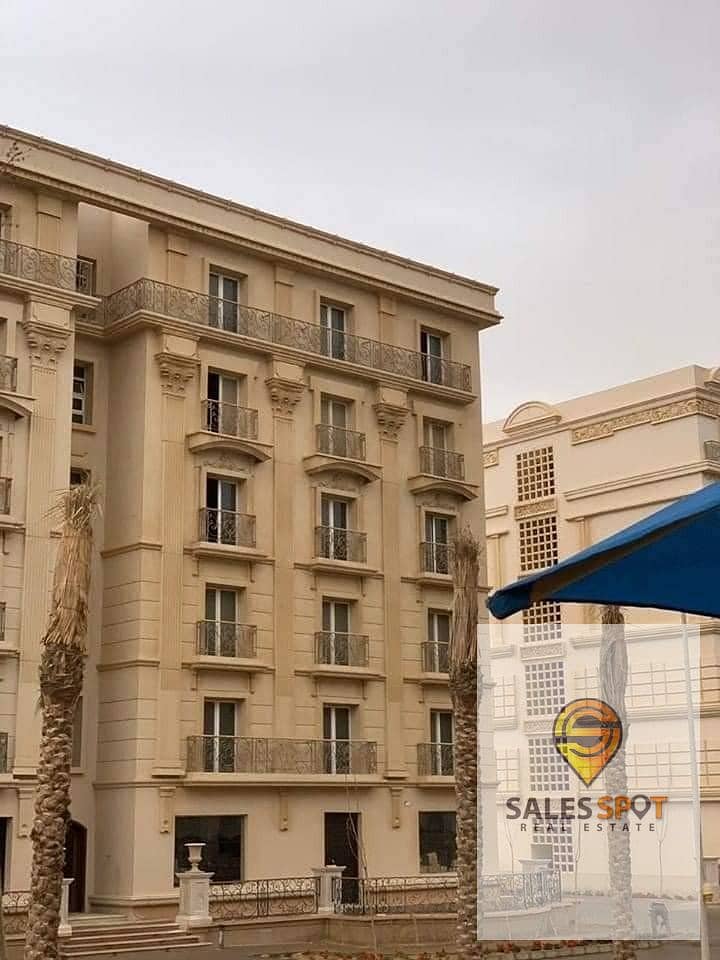 في التجمع الخامس علي شارع التسعين استديو 82مـتـر studio للبيع بفيو landscape في كمبوند هايد بارك Hyde Park 1