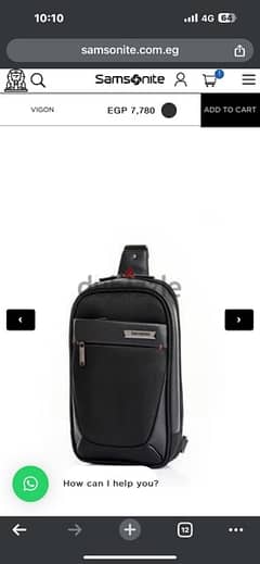 cross bag samsonite 0