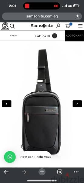 cross bag samsonite 4