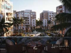 For sale a apartment 205m in Mostakbal City directly in front of Madinaty in Rosail City Compound