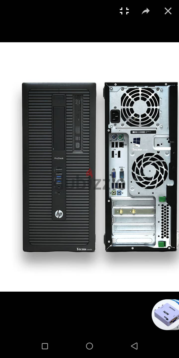 كمبيوتر HP 8000g2 جيل سادس 0