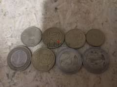 some old coins, contain some euros 0