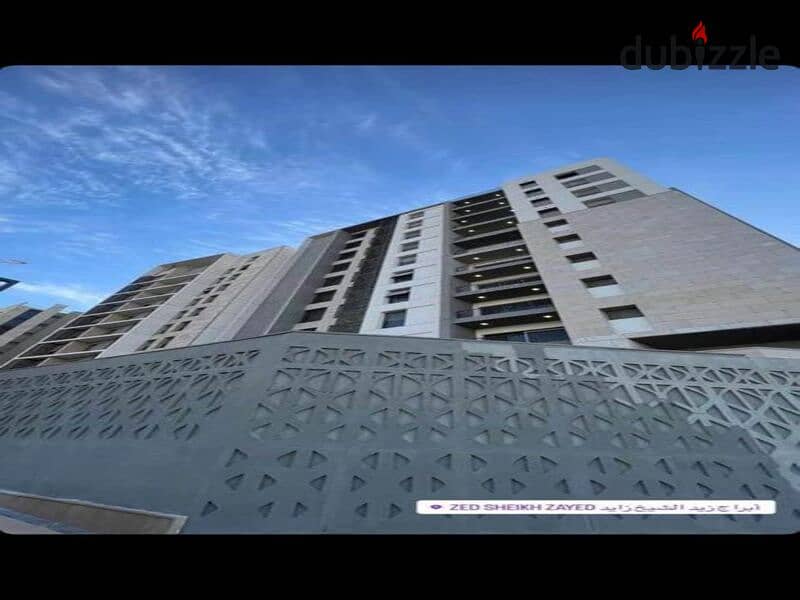 Apt  3b ground floor with garden finished with ACs  and kitchen in Naguib Sawiris Towers in the Fifth Settlement in Solana East  سولانا ايست 6