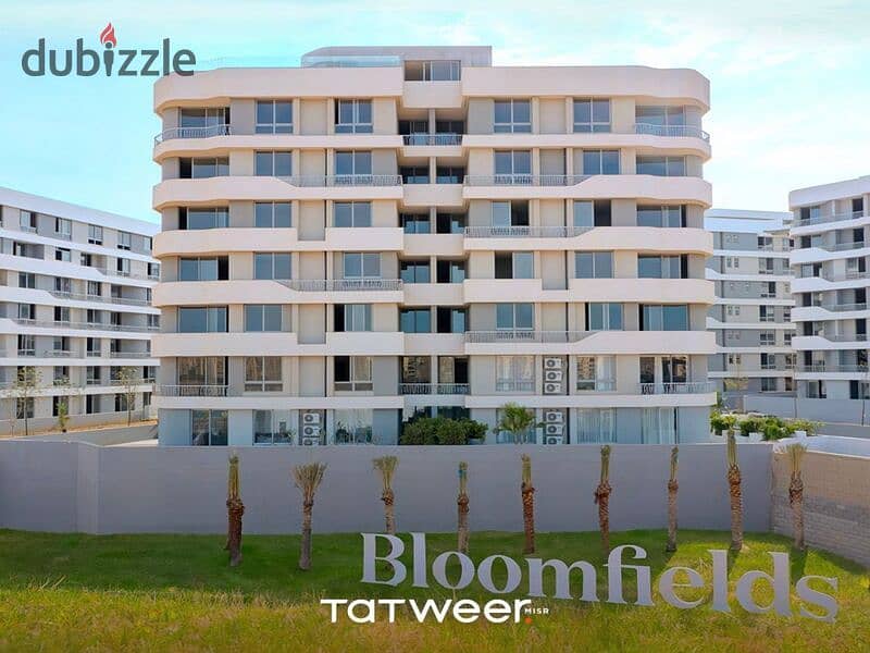 Apartment 3BR's  Finished, delivery 1 year, less than its price by 1.3 million, installments 10 years in Bloomfields  شقة للبيع في بلوم فيلدز 0