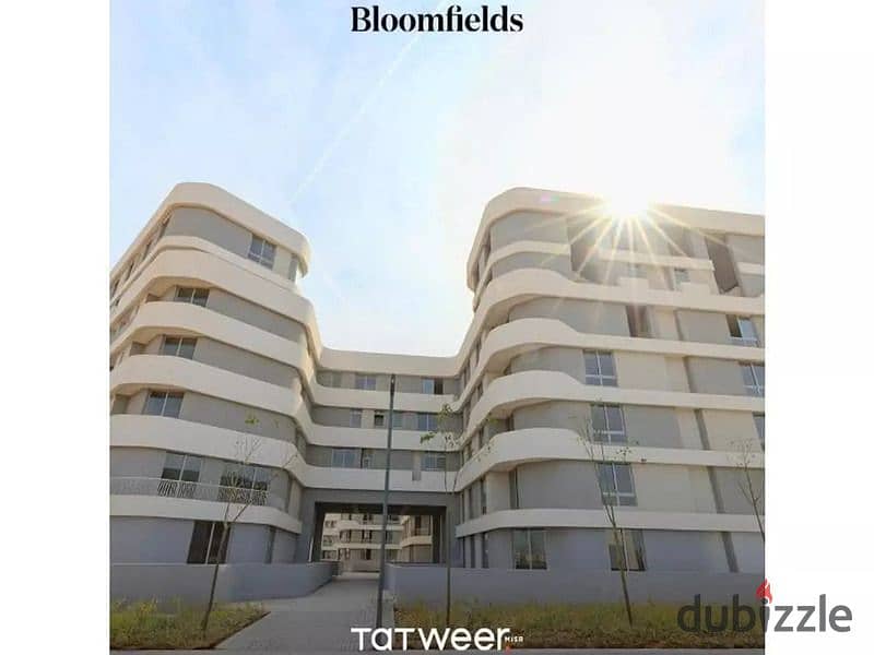 Apartment 3BR's  Finished, delivery 1 year, less than its price by 1.3 million, installments 10 years in Bloomfields  شقة للبيع في بلوم فيلدز 7