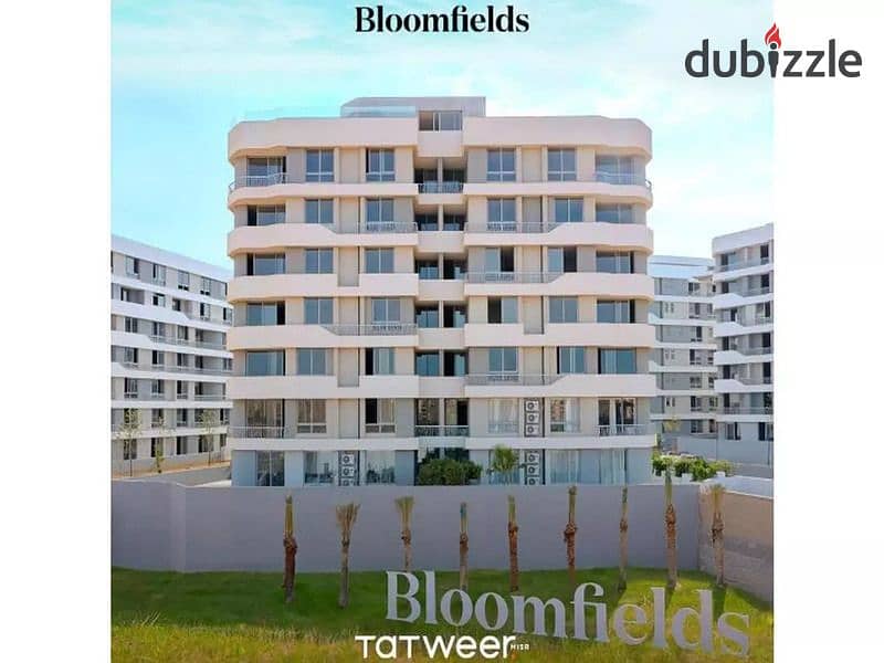 Apartment 3BR's  Finished, delivery 1 year, less than its price by 1.3 million, installments 10 years in Bloomfields  شقة للبيع في بلوم فيلدز 8