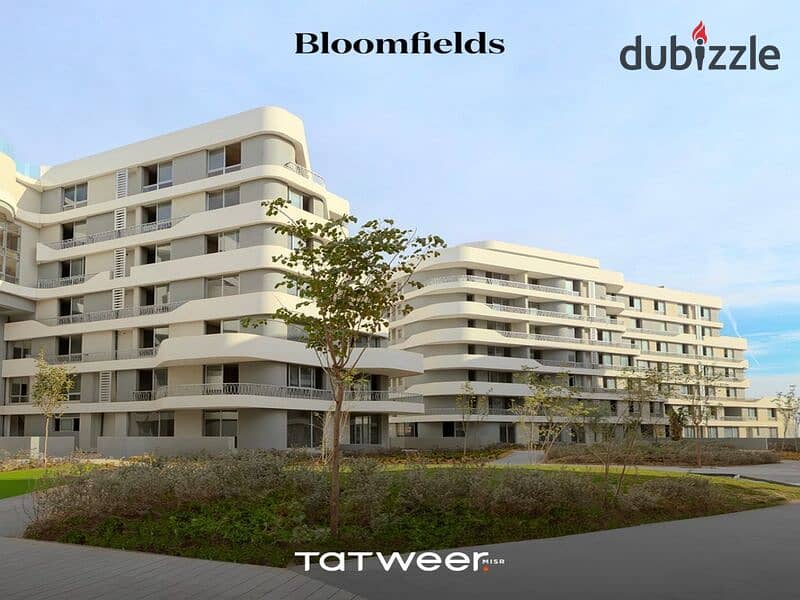 Apartment 3BR's  Finished, delivery 1 year, less than its price by 1.3 million, installments 10 years in Bloomfields  شقة للبيع في بلوم فيلدز 11