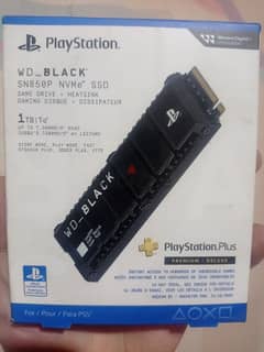 wd black playstation ssd 1tera  sn850p