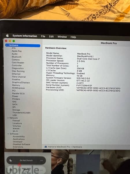 MacBook Pro 2017 13 inch 1