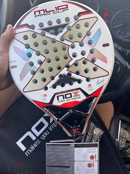 NOX ML10 Pro cup Padel raquette 0