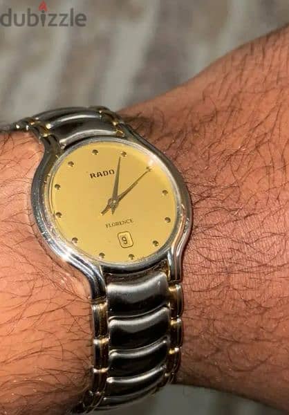 ساعه rado Florence سويسريه اصليه مستعمله 1